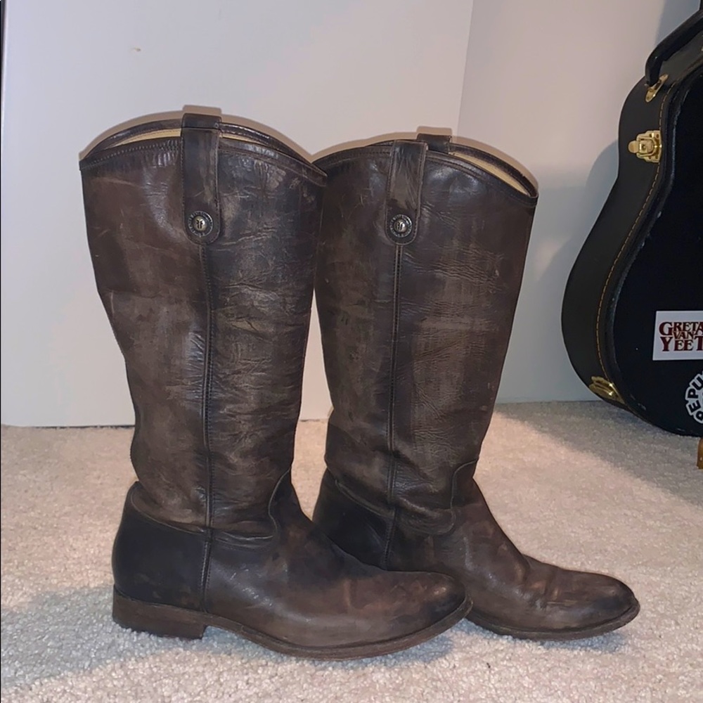 FRYE Melissa Button Boots